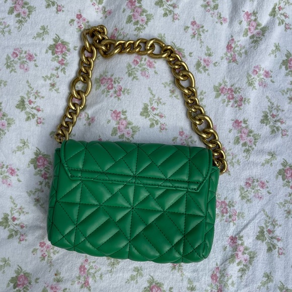 Zara Bags Zara Green Purse Poshmark